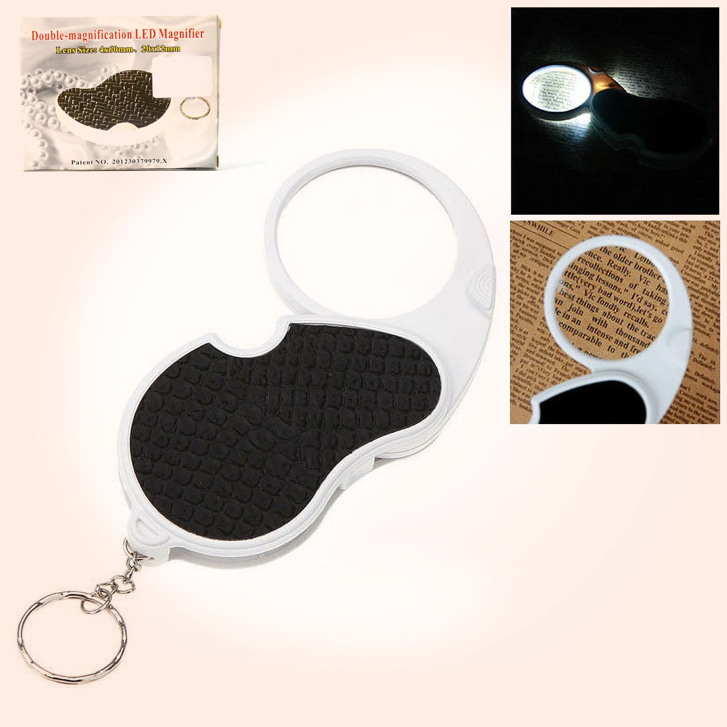 Double-magnification Led Magnifiers With Light (1 Pc  Big) Double-magnification Led Magnifiers With Light (1 Pc  Big)